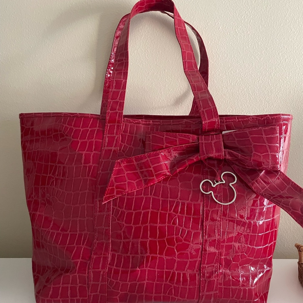 Red Disney tote